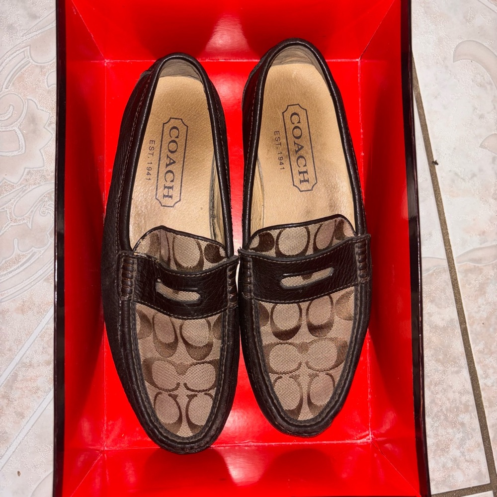 Coach Brown Loafers